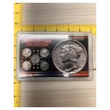 Silver Mercury Dime 5-coin Collection