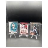 (3) Jalen Hurts Rookie Football Cards