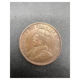 1918 Canadian Large Cent