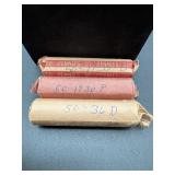 (3) Rolls of 50 - 1930