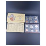 1990-p&d Us Mint Unc Coin Set