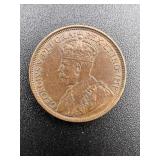 1918 Canadian Large Cent