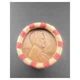 $.50 Penny Roll W/ 1863 Indian Head Cent Face & 19