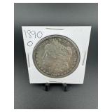 1890-o Morgan Silver Dollar