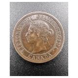 1882 Canadian Large Cent