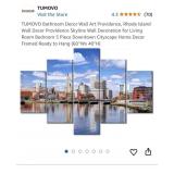 Tumovo Bathroom Decor Wall Art Providence, Rhode I