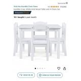 Humble Crew Cambridge Wood Table & 4-chairs, 3-6 Y