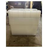 Set Of 6 - Greenmade 27 Gallon Storage Totes W/ Li