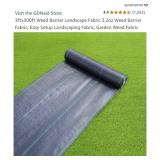 3ftx300ft Weed Barrier Landscape Fabric 3.2oz Weed