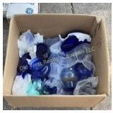 Box of Blue Glassware #68 (DTG)