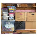 Tubs & Boxes of Craft Items (SU)