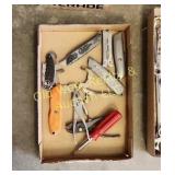 Box of Knives & Pliers