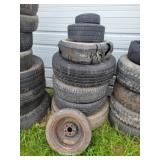 Used Tire Stack