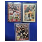 (3) Brett Favre Rookie Cards