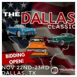 THE DALLAS CLASSIC PRESENTED BY FREIJE & FREIJE AUCTIONEERS - NOVEMBER 22ND & 23RD AT 9 AM CT