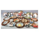 Gone With The Wind Decorative Plates / 24 pc