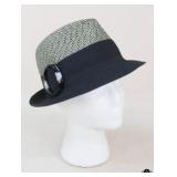 2 Tone  Fedora w/Buckle