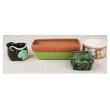 Ceramic/Pottery Planter / 4pc