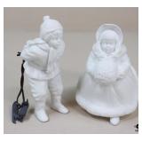 Dept 56 "Winter Silhouette" Figurines