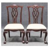 Pair of Century Chippendale Chairs