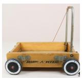 Radio Flyer Wood Wagon w/Metal Handle