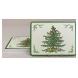 Spode "Christmas Tree"  Placemats / 4 pc