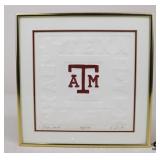 M. Dinkins Texas A&M Watercolor / 2 pc