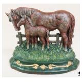 Wright Studios Cast Iron Horse Doorstop