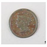 1847 Large Cent Coin