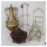 Metal Wine Rack, Plate Rack, Plate Stand + / 5 pc