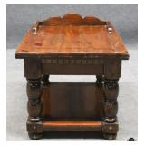 Wood End Table