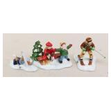 Dept 56 "Skaters & Skiers" Figurines / 3 pc