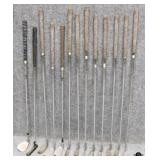 Golf Clubs w/Chamois Grips + / 12 pc