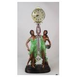 Crosa Figurine Clock