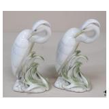 Fitz & Floyd Porcelain Bookends / 2 pc