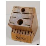 Wood Cutco Knife Block