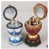 Sankyo Musical Figurines / 2 Pc