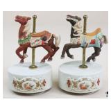 Willitts Carousel Memories Rotating Music Boxes