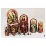 Russian Religious Icon Nesting Dolls