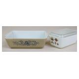 Pyrex Refrigerator Dish & Casserole / 2 pc