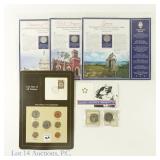 Historical Coins, Medals & Stamps Sets (7)