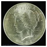 1922-P Silver Peace Dollar (BU)