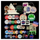 State & Local Political campaign Items (50+)
