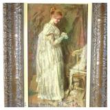 Clara Hoffmann (1862-1897) Oil Painting on Canvas