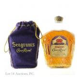 Crown Royal Fine Deluxe Canadian Whisky, (2)**