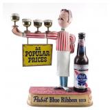 1960s Pabst Blue Ribbon Beer Figurine