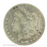 1889-CC Silver Morgan Dollar - key date (VG+)