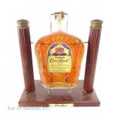 1967 Crown Royal De Luxe Canadian Whisky & Cradle