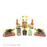 Courvoisier, Bacardi, Crown Royal, Minis, Etc 12