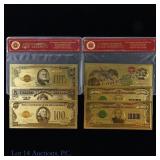 Replica - Novelty Gold-Plated Banknotes (6)